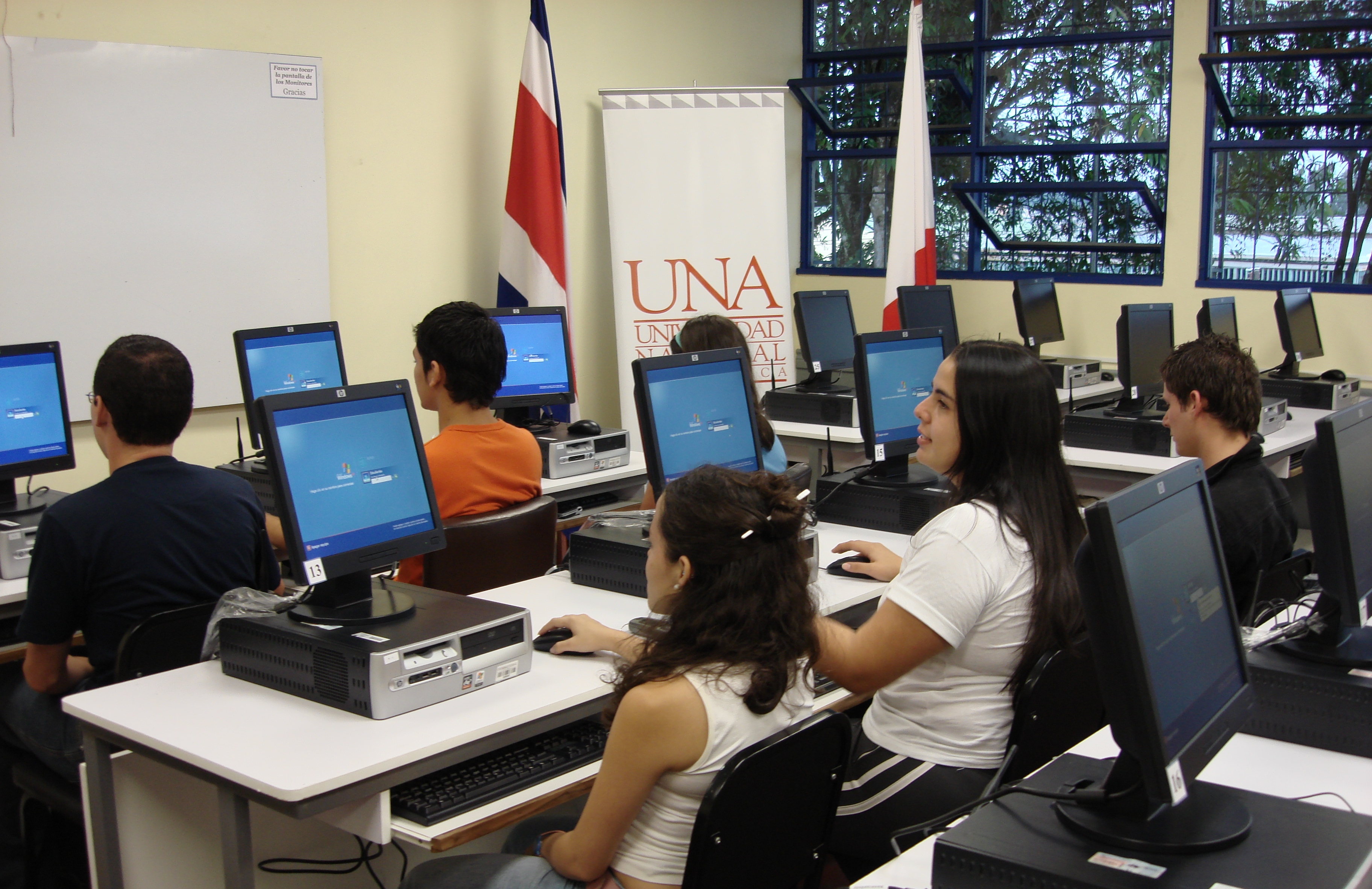 Studierende der Universidad Nacional de Costa Rica im Seminar